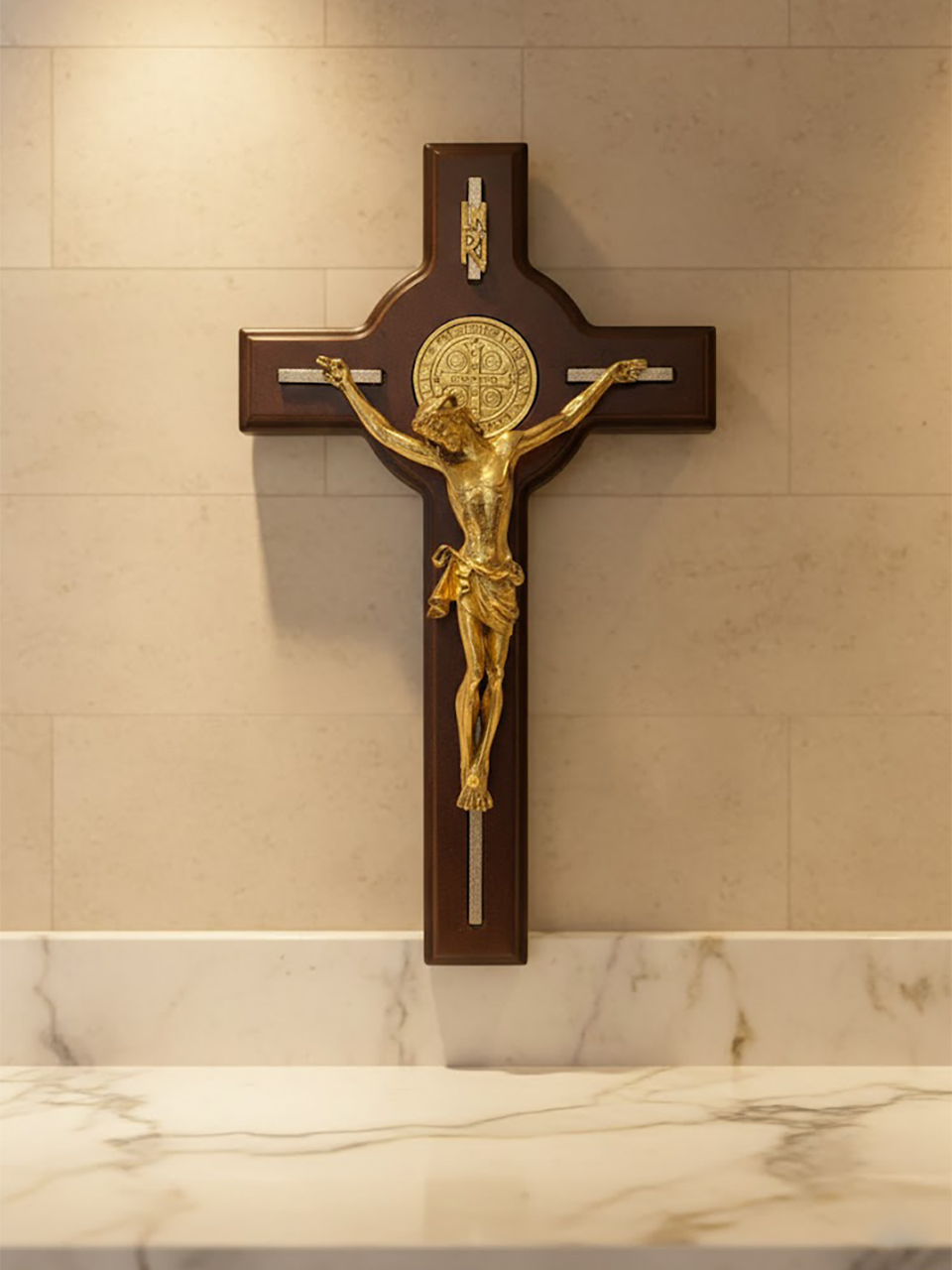 Cruz de San Benito con Medalla