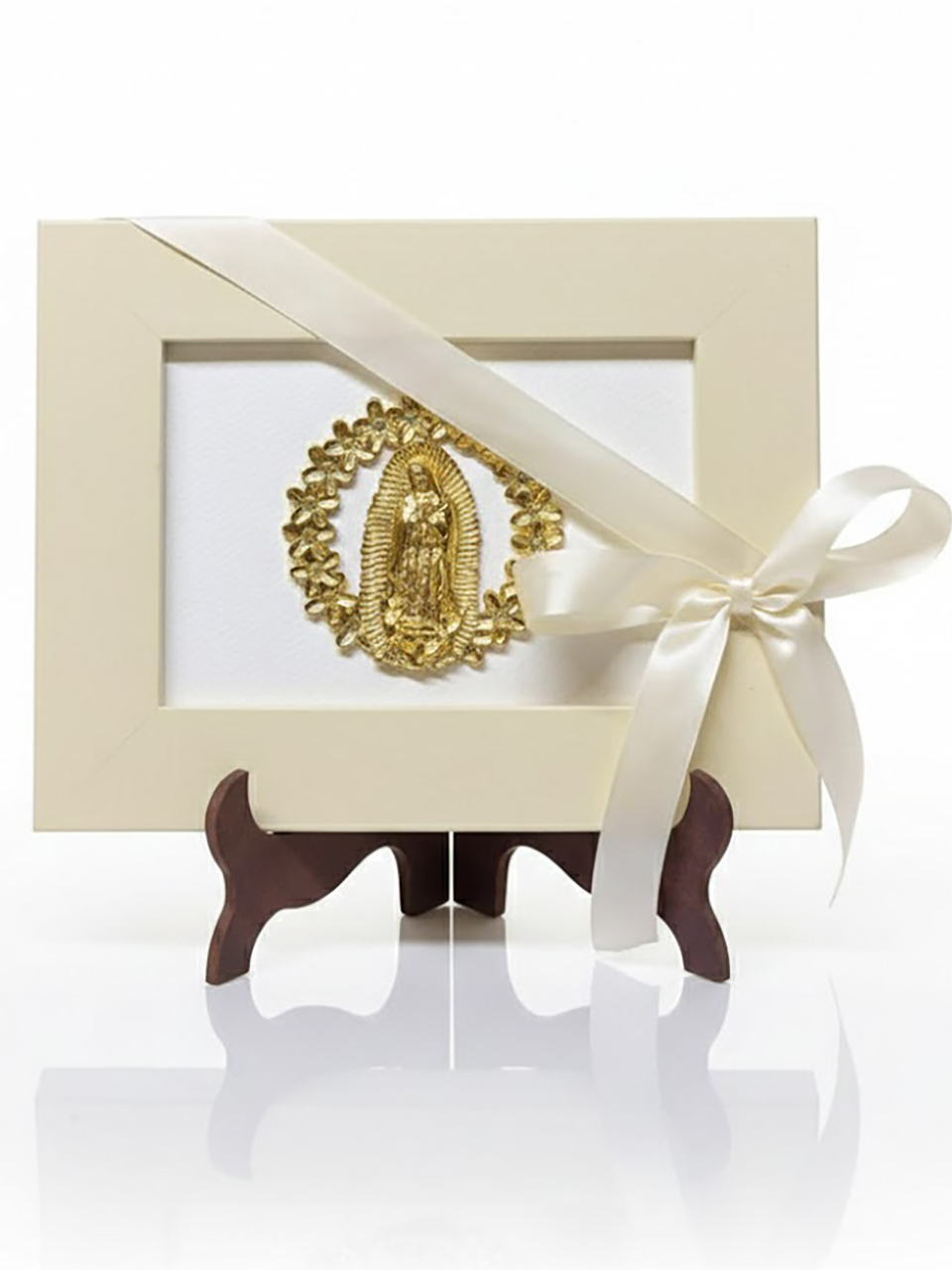 Cuadro con Medallón de Virgen de Guadalupe