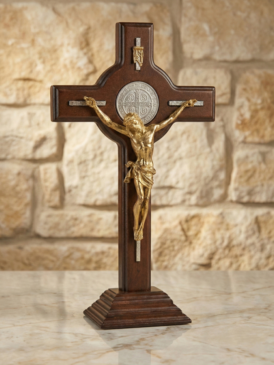 Cruz Grande con Base de San Benito