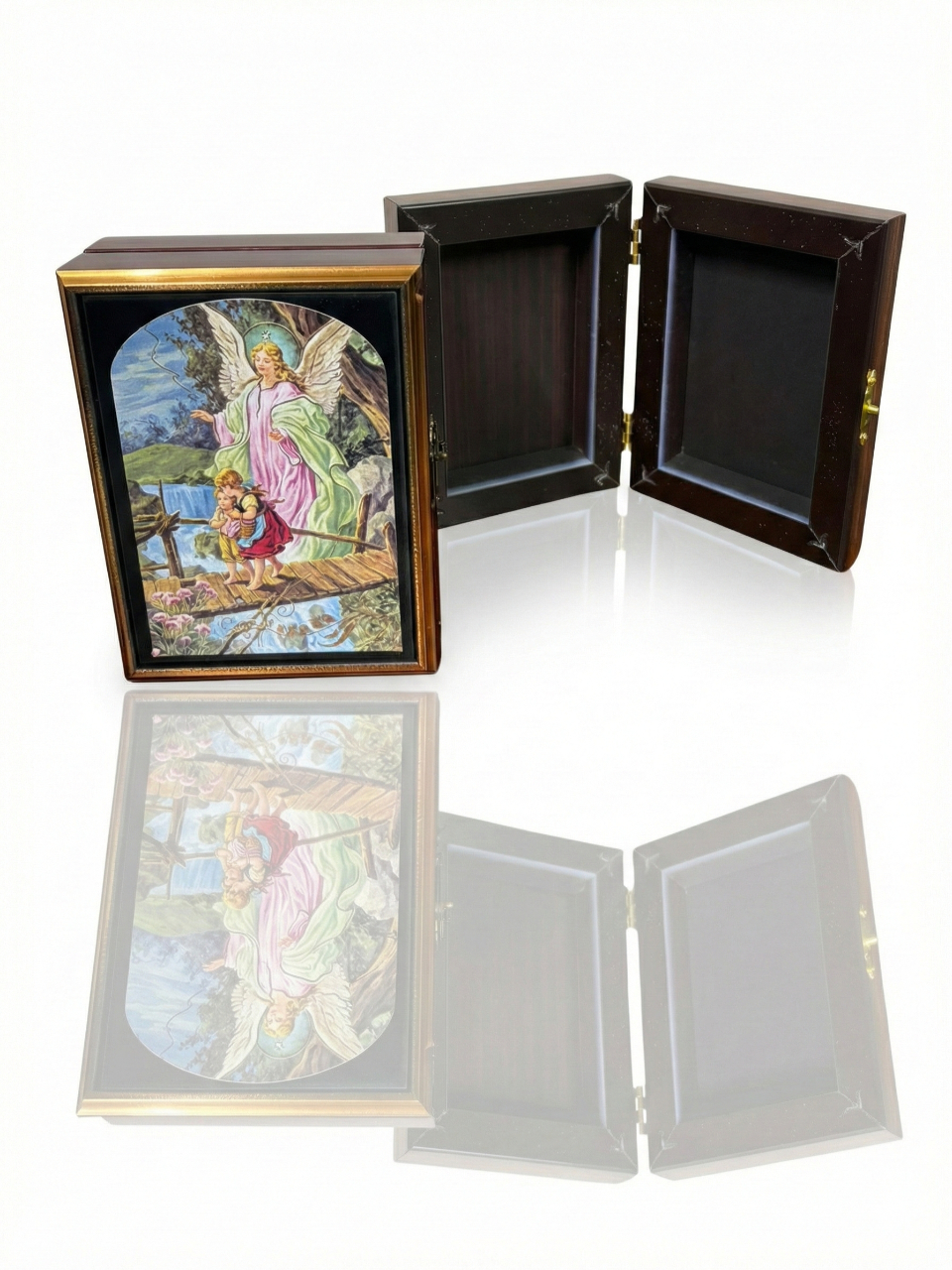 Caja de Madera Ángel de la Guarda