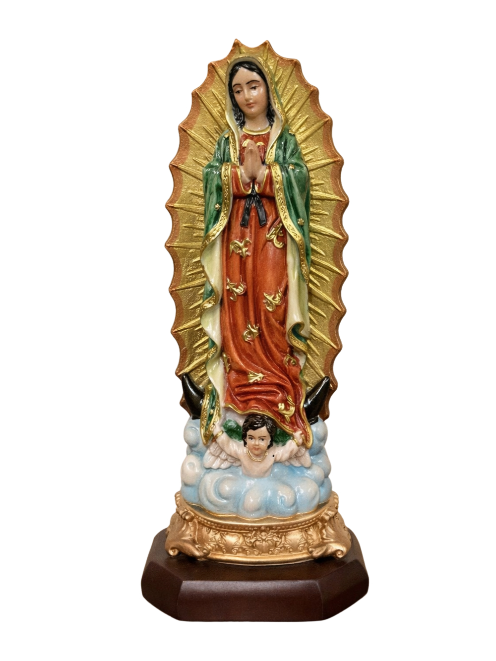Virgen de Guadalupe 20cm