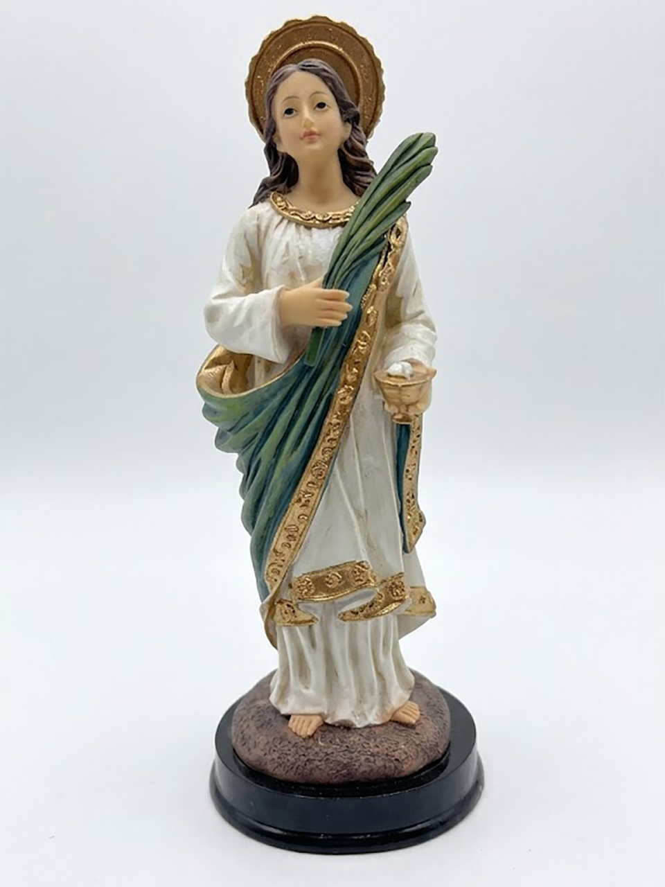 Santa Lucía (Resina de alabastro)